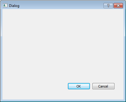Qt Designer dialog screenshot on Windows